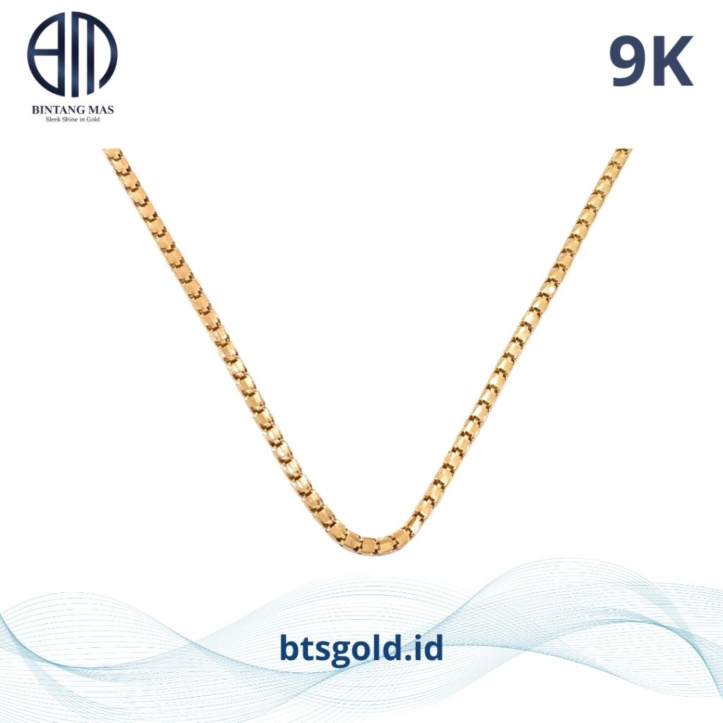 Kalung Emas Model Miyata  Semi Panjang | 9K