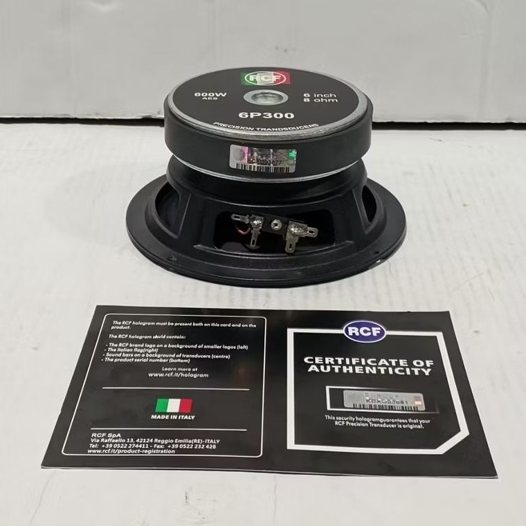 speaker 6 inch RCF 6P300 ITALY ORIGINAL/speaker 6 inch rcf 6p300 original