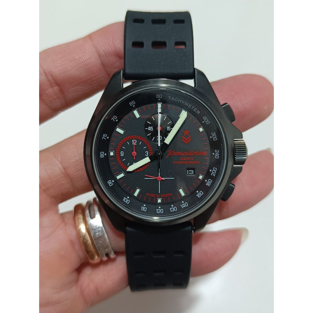 Jam Rusia vostok komandirskie original bekas bagus normal semua siap pakai cukup mulus