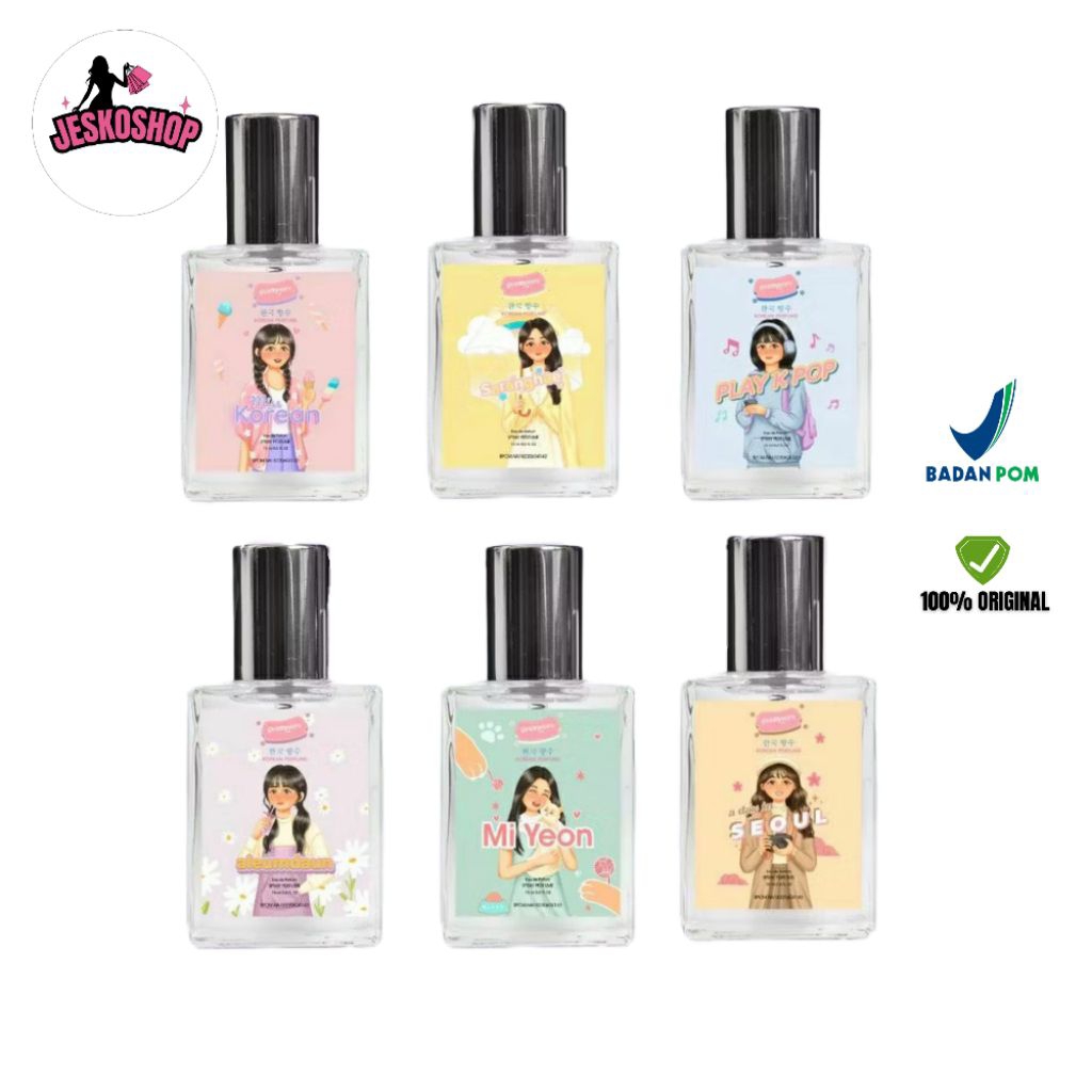 Pardum Geamoore Korean Series 15 ml | Korean Parfume Geamore Original - BPOM