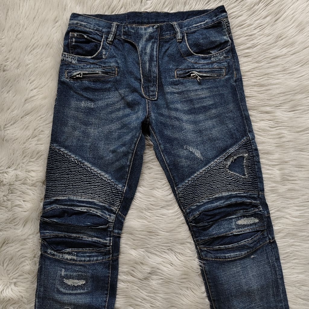 Balmain Biker Jeans
