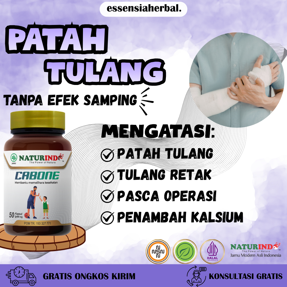Cabone Kalsium Tulang Tinggi Badan Patah Tulang Alami Penambah Kalsium