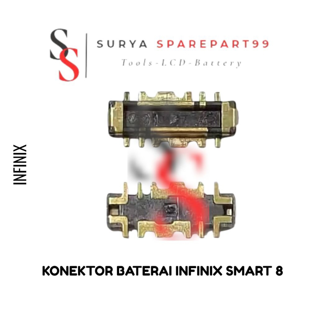 KONEKTOR BATERAI INFINIX SMART 8 ORIGINAL