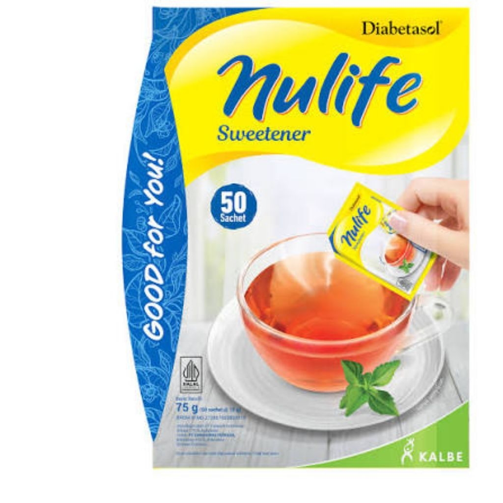 Gula Nulife Diabetasol Sweetener 50 sachet Murah Meriah