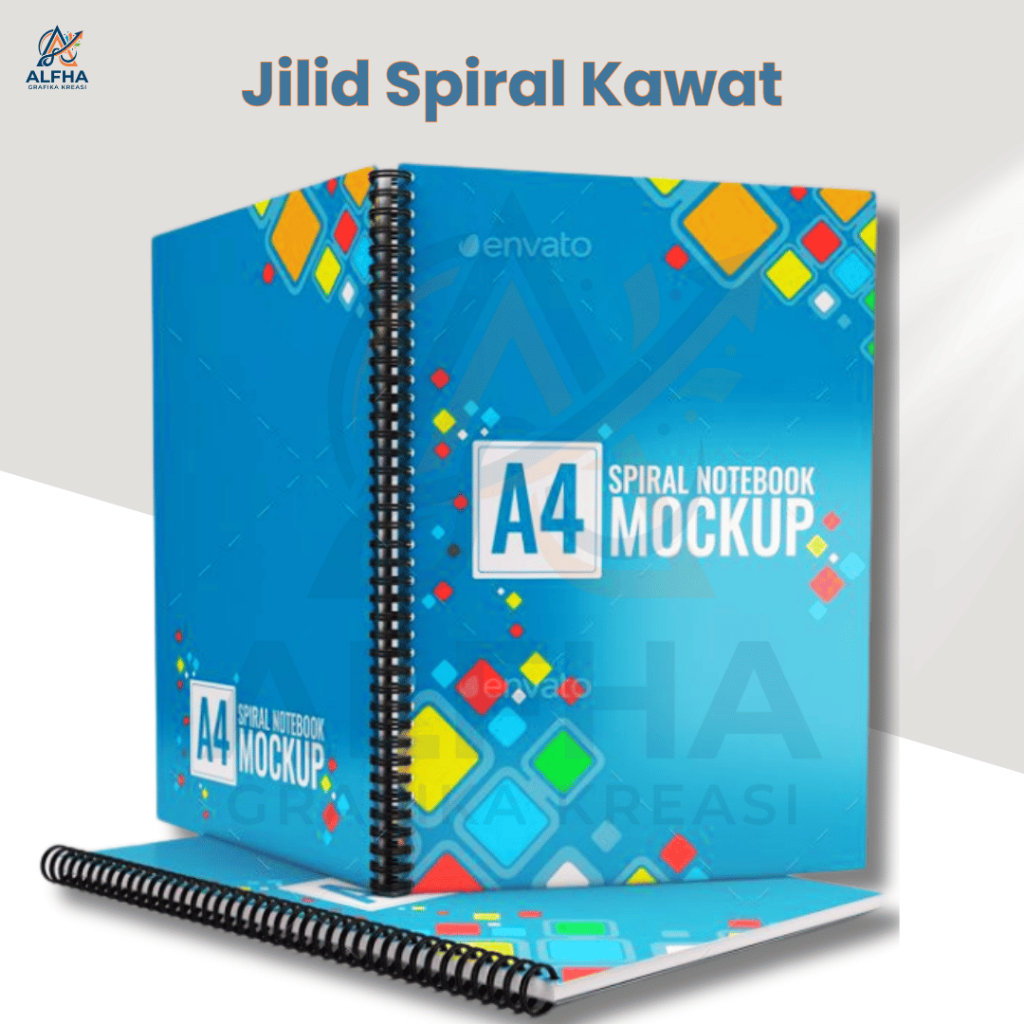Jilid Spiral Kawat  A4/B5/A5
