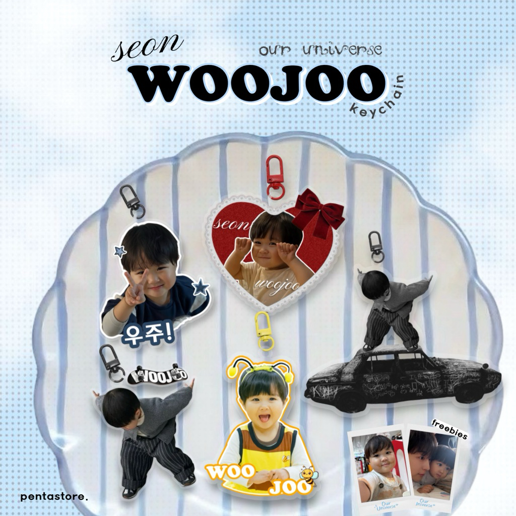 our universe woojoo keychain — kdrama