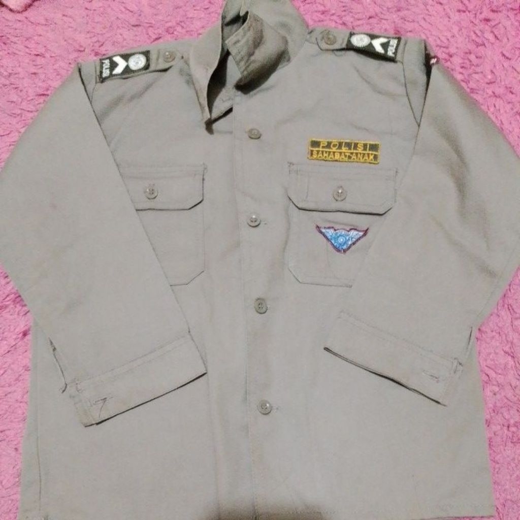BAJU POLISI ANAK TK