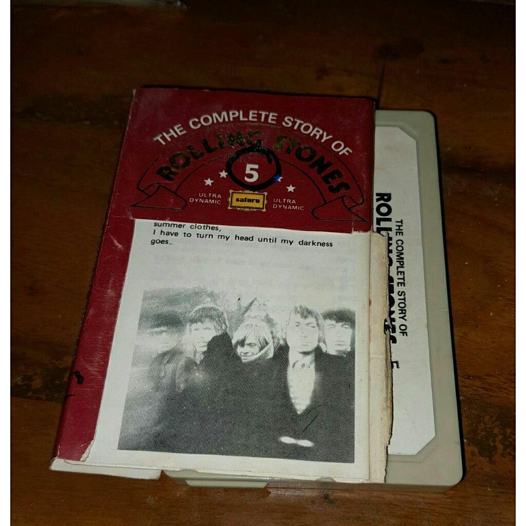 Kaset pita Rolling Stones