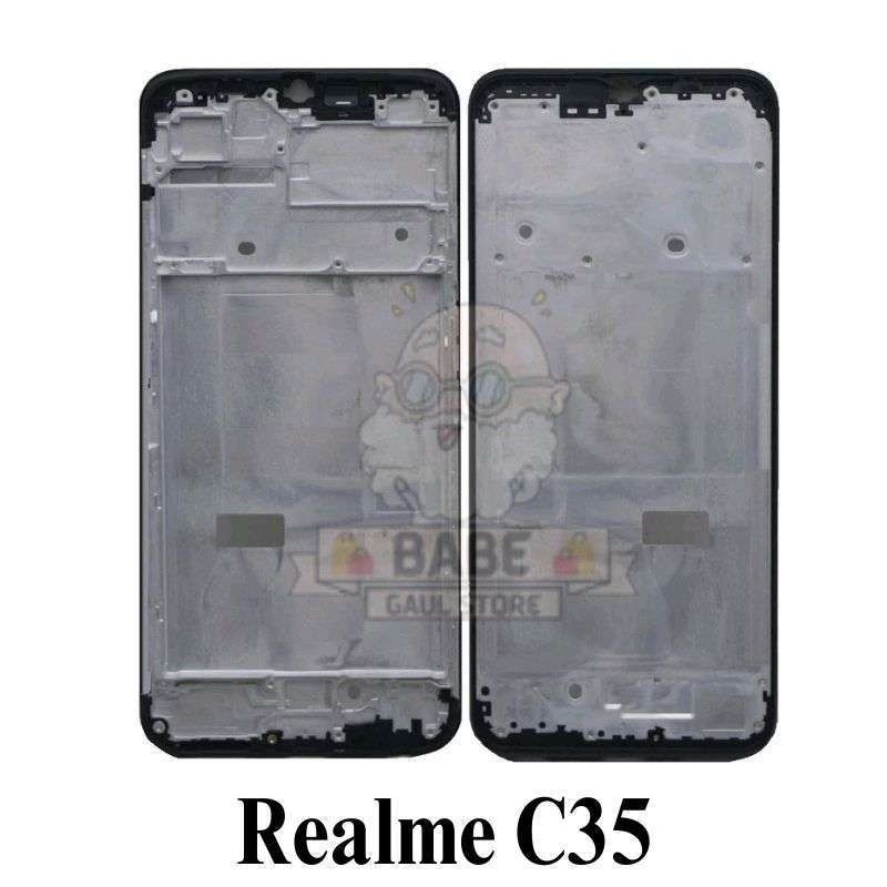 Frame LCD Realme C35 original copotan