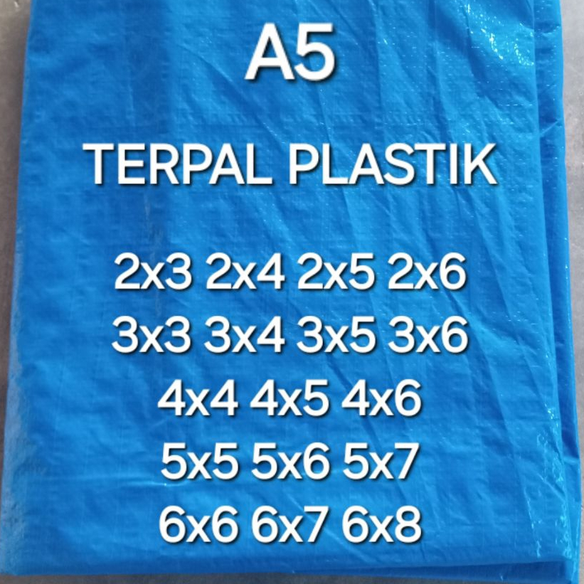 Terpal Tenda 2x5 A5 Terpal Jemur Padi Terpal Serbaguna