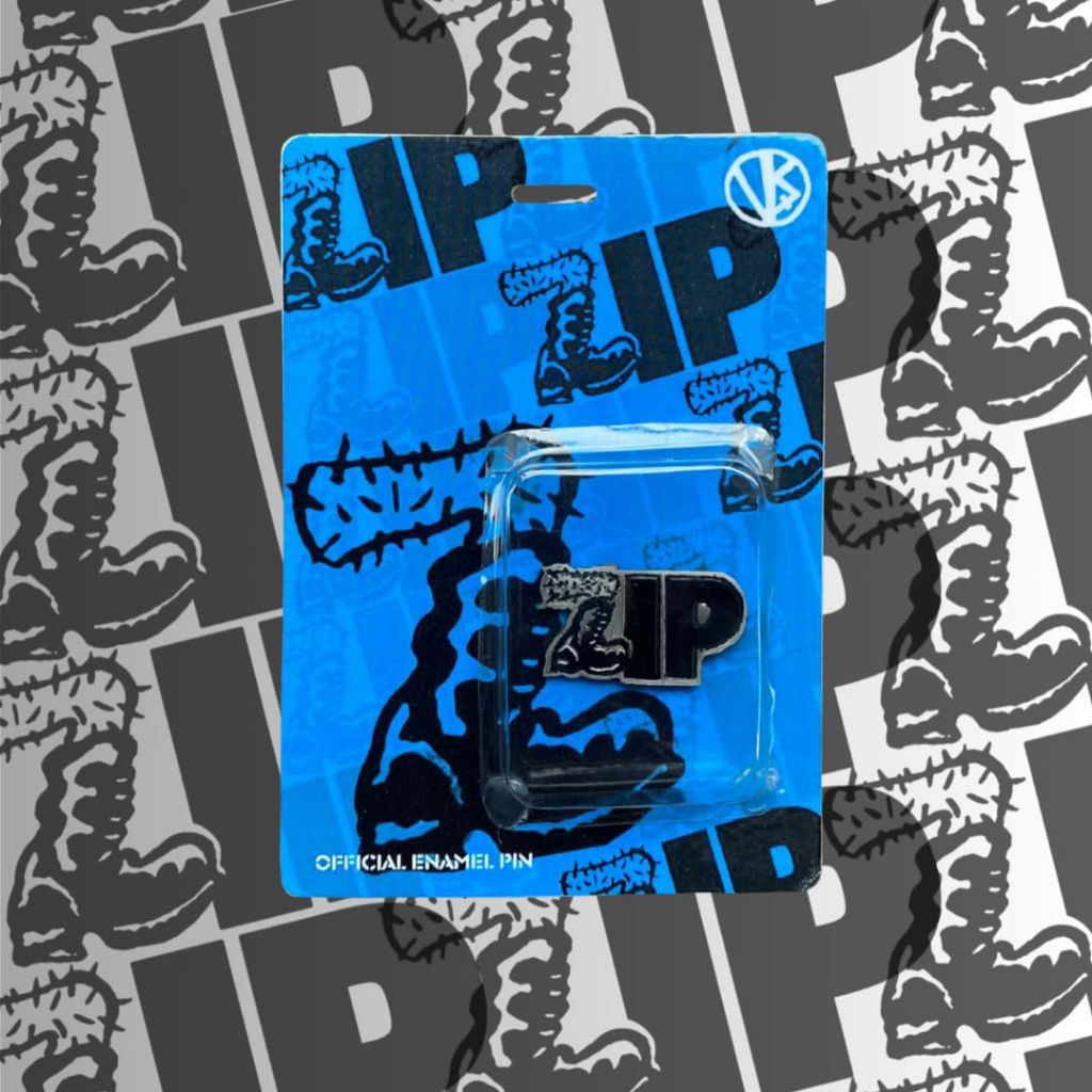 Enamel pin ZIP - Hardcore Punk