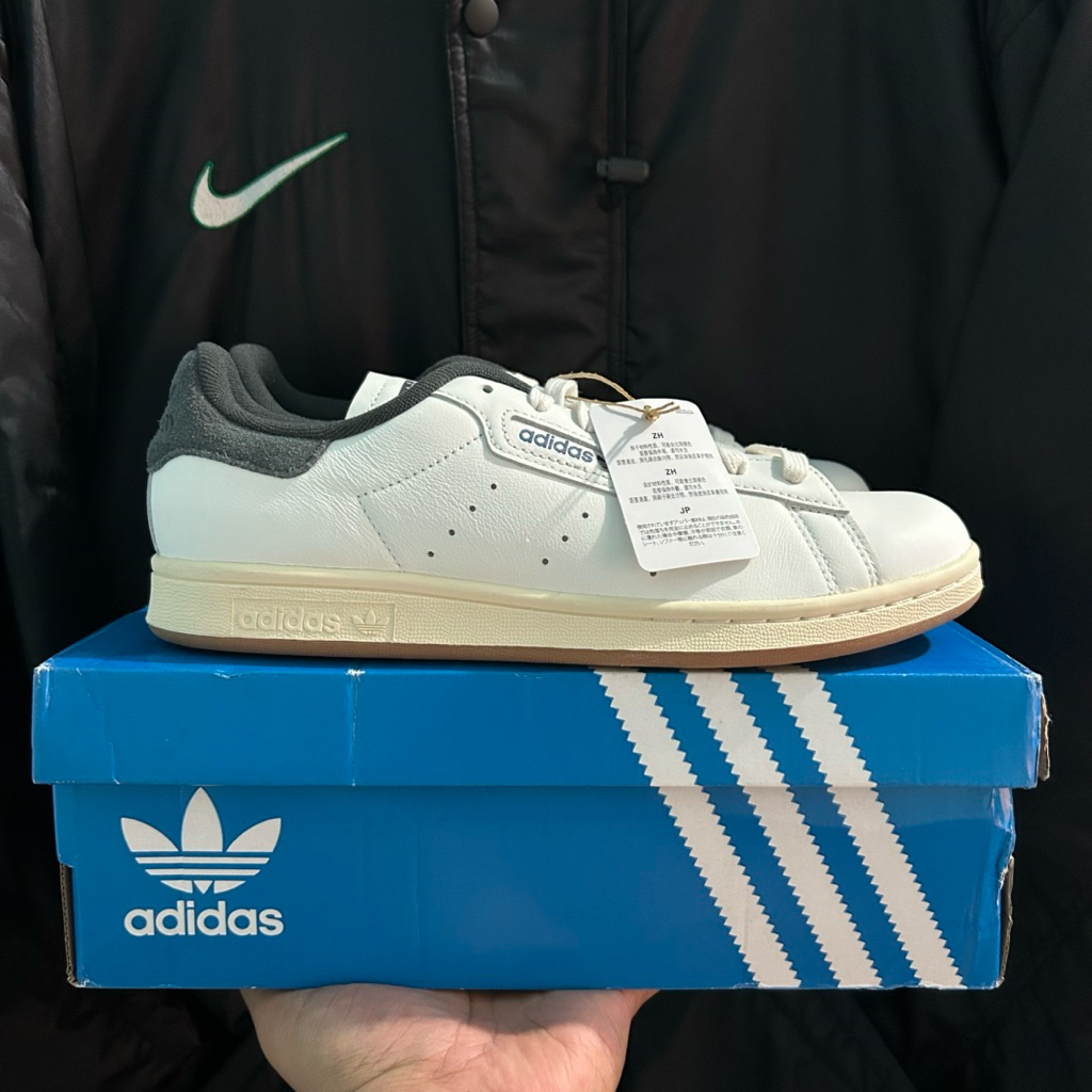 Adidas Stan Smith Core White Carbon New BNIB Original (HARGA NETT NO NEGO)