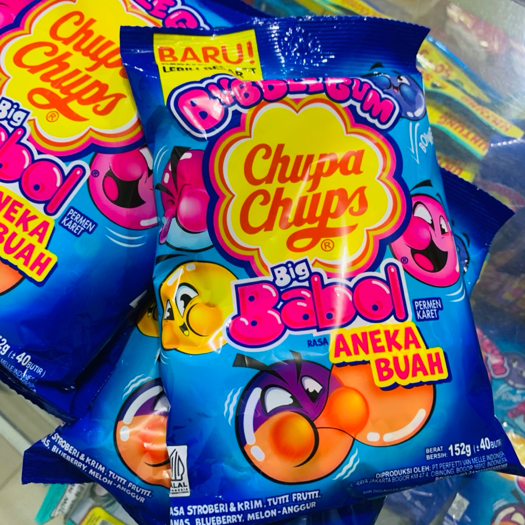 Big Babol Permen Karet Rasa Aneka Buah BubbleGum