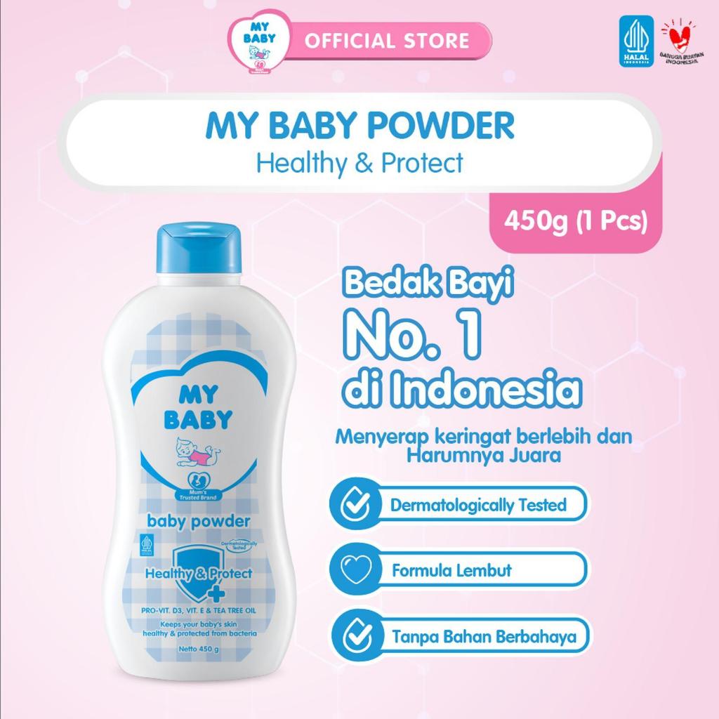 MY BABY POWDER HEALTY & PROTECT 450gr