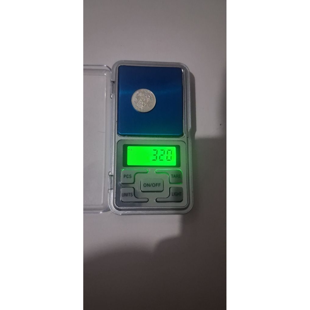 Koin Wilhelmina 1/4 G Tahun Campur Asli Perak