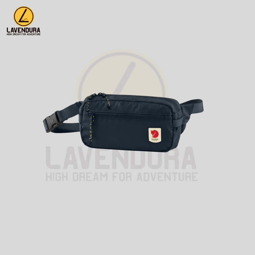 Tas Pinggang Fjallraven High Coast Hip Pack ORIGINAL 100% - Navy Fjallraven Fjallraven High Coast Hi