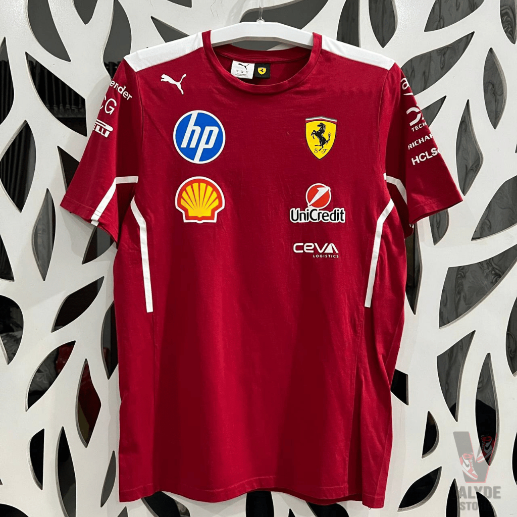 [Second/Size M] Baju Kaos Scuderia Ferrari HP Formula One Team 2025