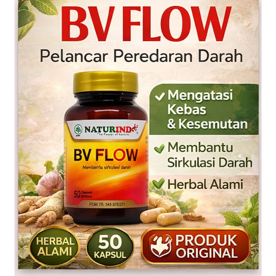 Obat Kebas Kesemutan Kram Kaki Panas Neuropati Diabetik BV FLOW Naturindo