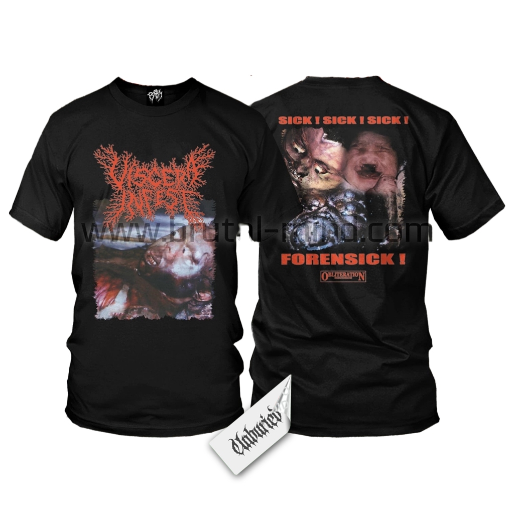 Short Sleeve - Viscera Infest - Sick Sick Sick Forensick