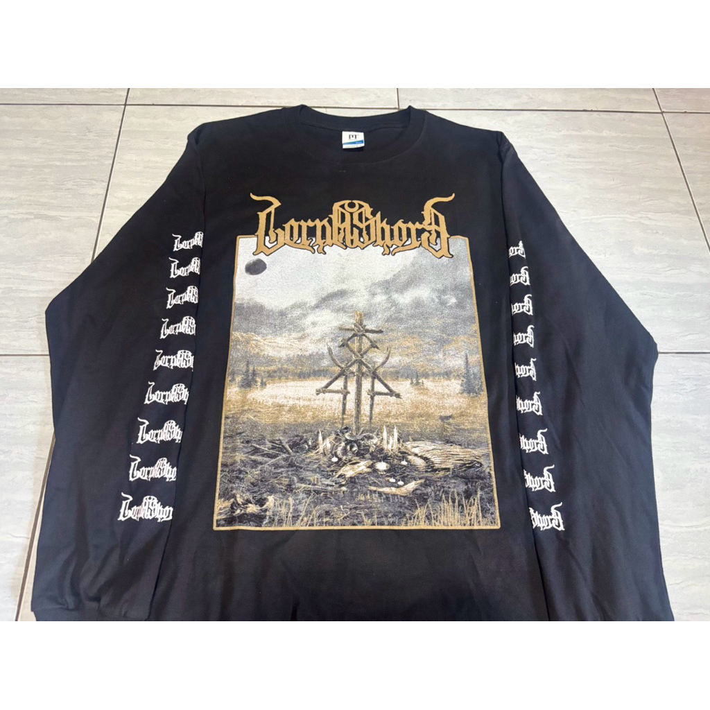 LORNA SHORE art - Long sleeve  | kaos musik | kaos band | kaos metal | Long sleeve band