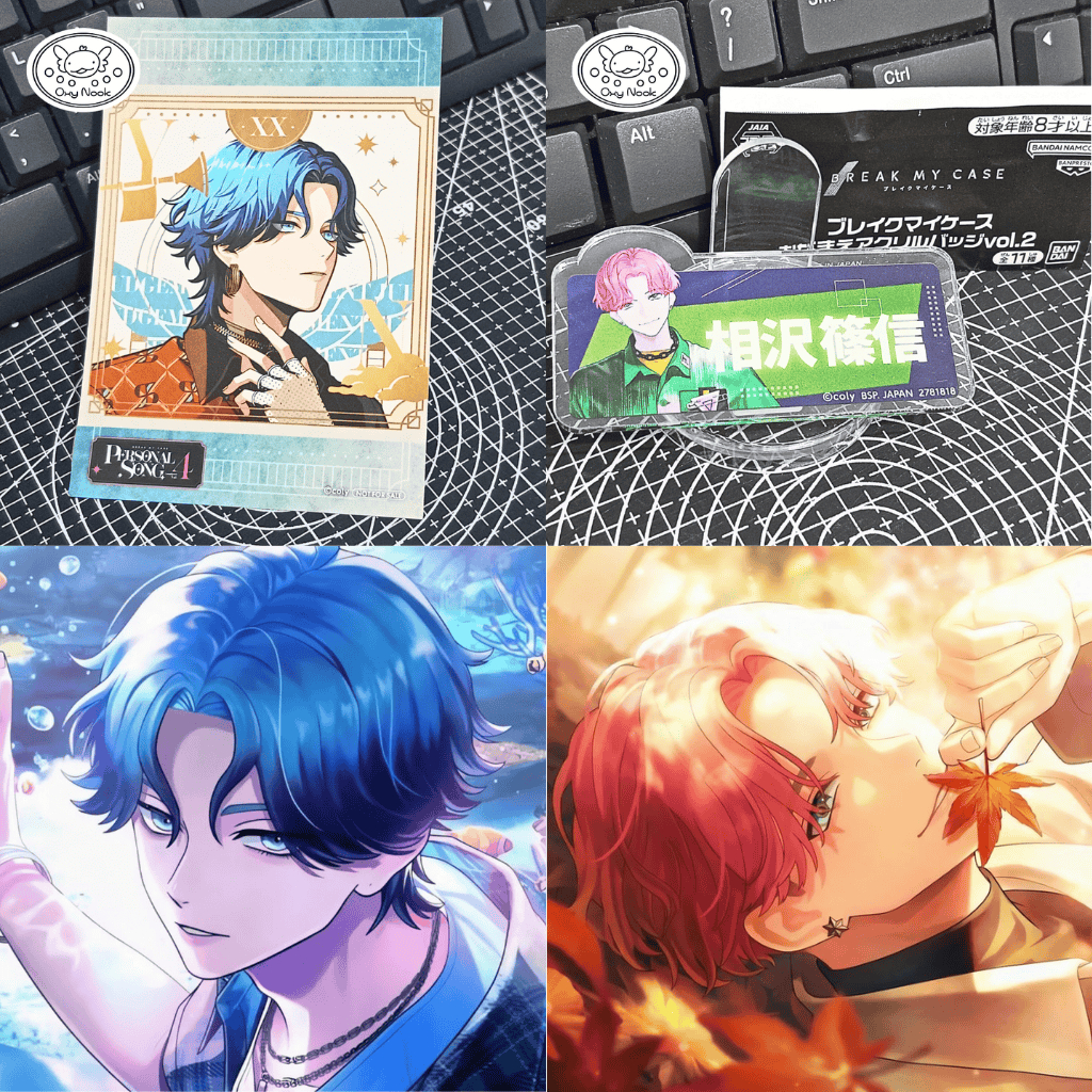 BMC Break My Case Official Merch ST & Watchdog Bromide Acrylic Clip Badge Yuu Nina Shinobu Aizawa