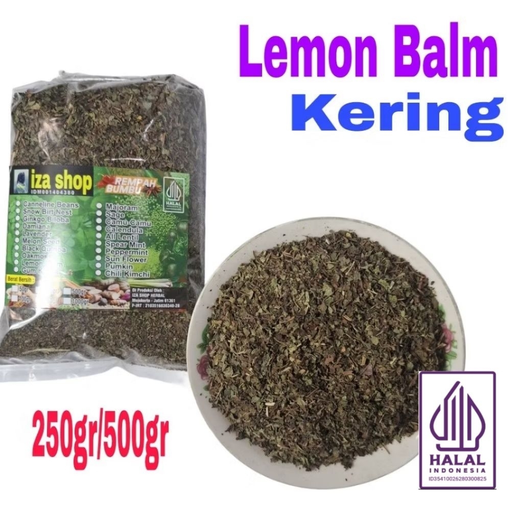 Teh Daun Lemon Balm Kering 250/500gr