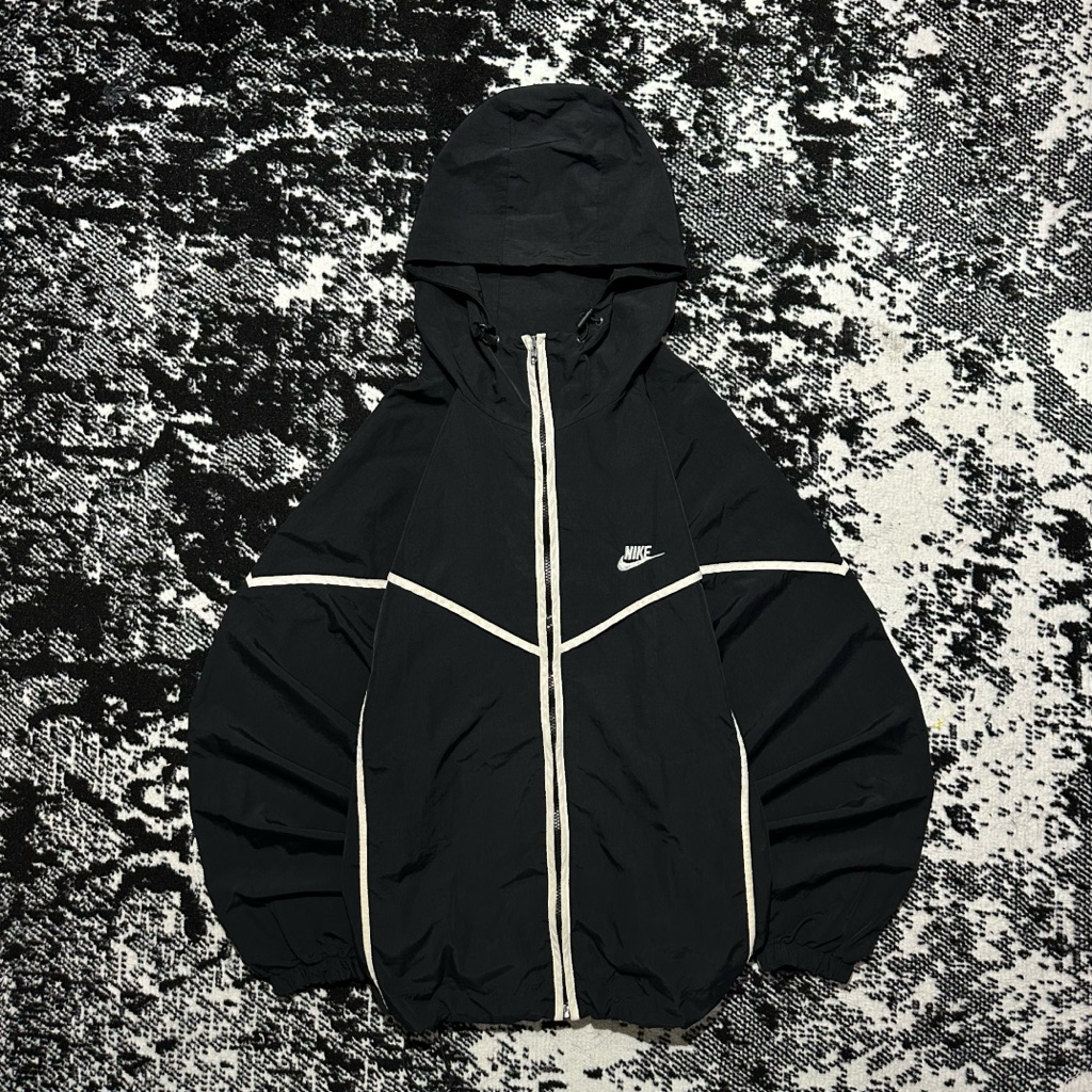 Windbreaker Jacket Nike 90s stripes Colourblock Vintage