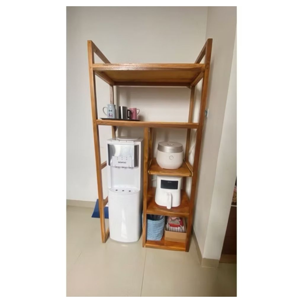 Rak Dispenser dan Magicom Serbaguna Rak Ricecooker