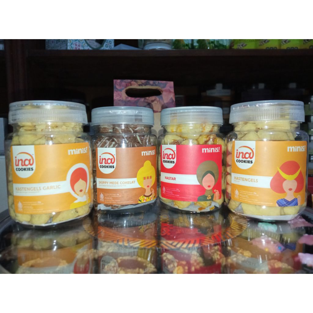 Mini Cookies Ina Cookies, kue kering enak, kue lebaran, cemilan enak, snack, ina cookies