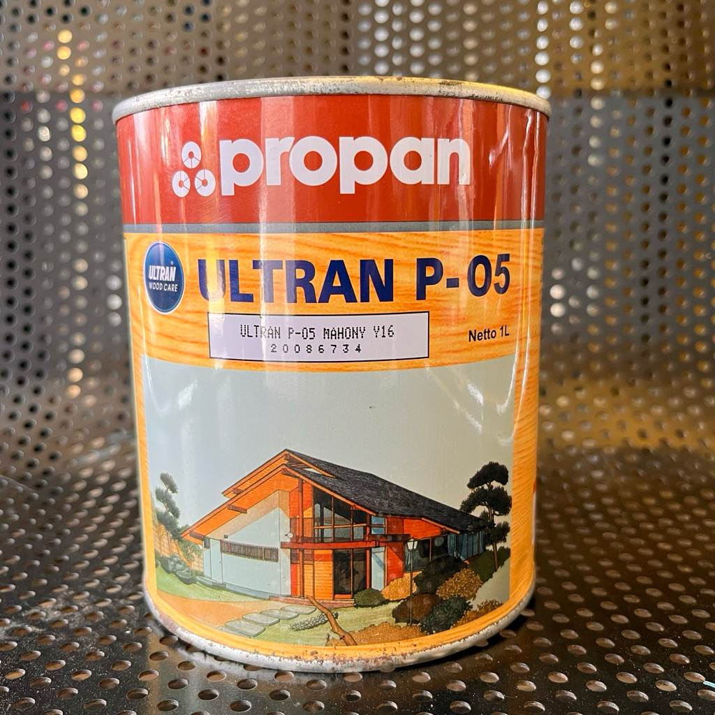 Ultran Wood Care P-05 Propan Mahony Clear Gloss Solar Yellow Teak