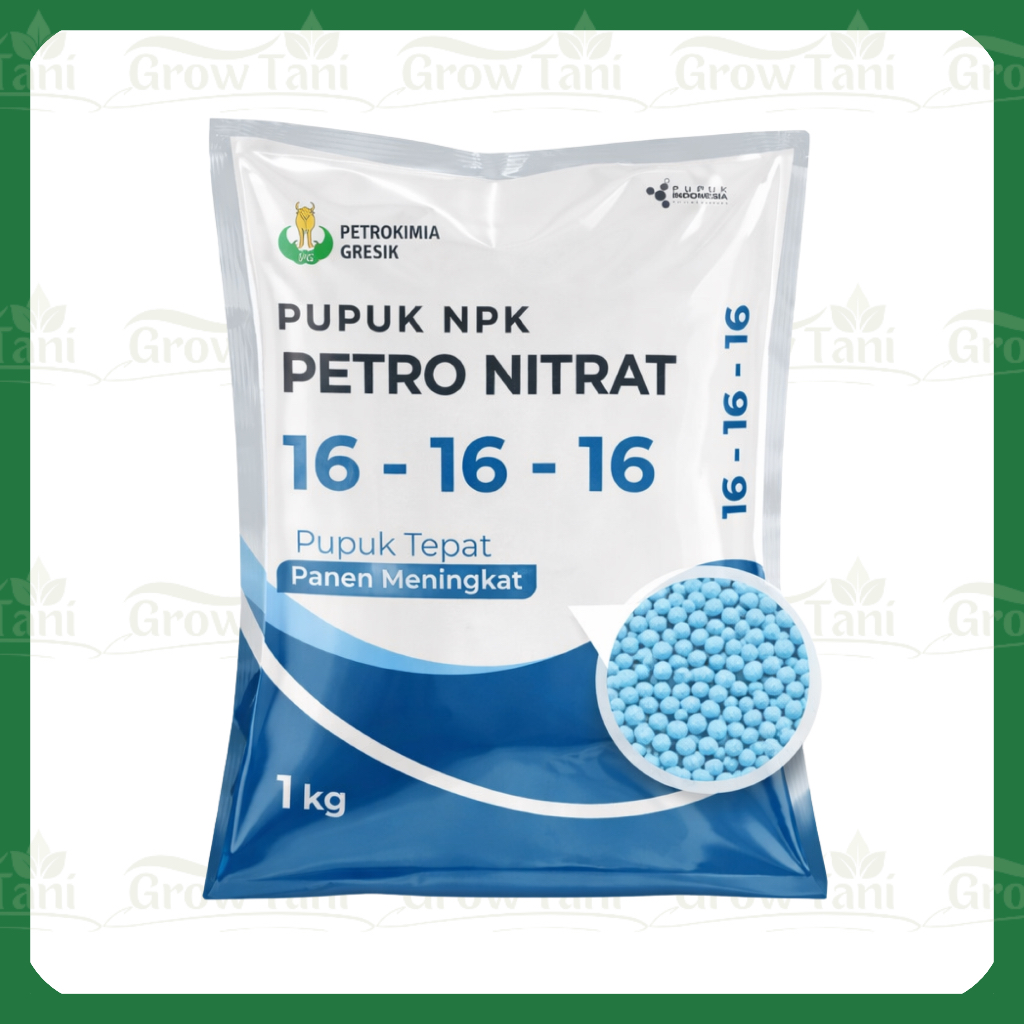 Pupuk Npk Petro Nitrat 16-16-16 ORIGINAL Repack 1KG