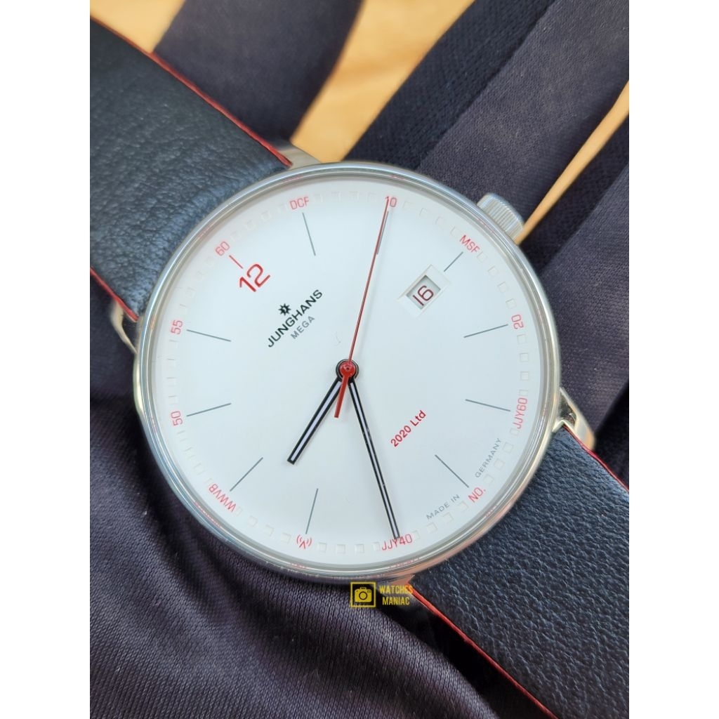 Jam Tangan Luxury Super Rare Original Junghans Form Mega Limited Japan Edition Germany Made Fullset 