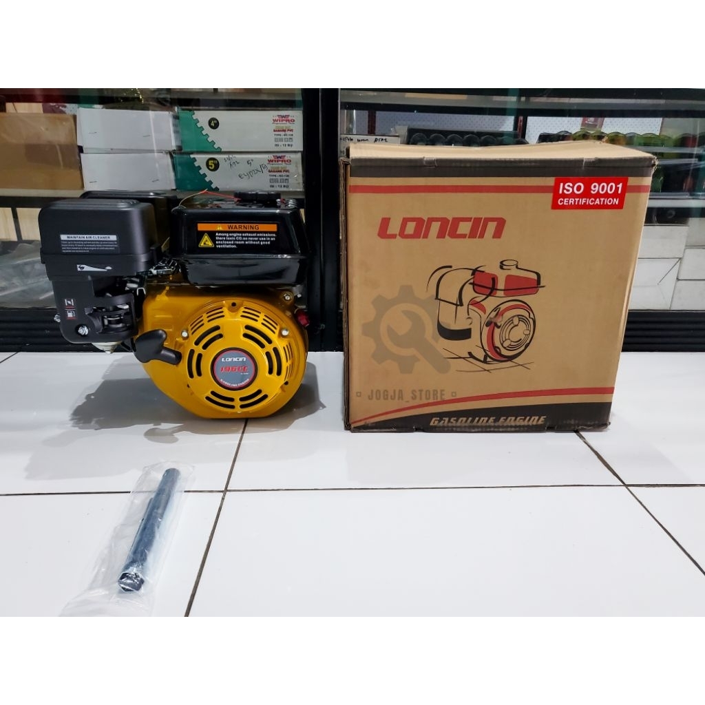 Loncin Mesin Penggerak Bensin G 200FA 6.5HP ORIGINAL / Engine Serbaguna Loncin G200FA 6.5PK