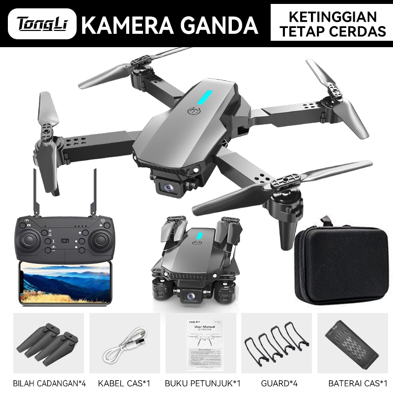 Drone DR1916 4K Kamera Ultra HD Foldable Drone mainan anak drone kamera jarak jauh Pesawat kendali j