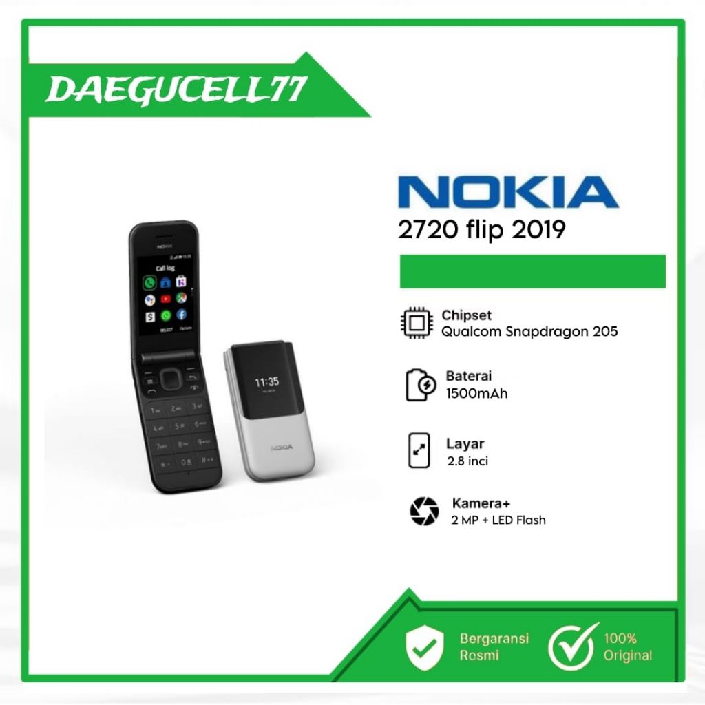 Nokia 2720 Flip 2019