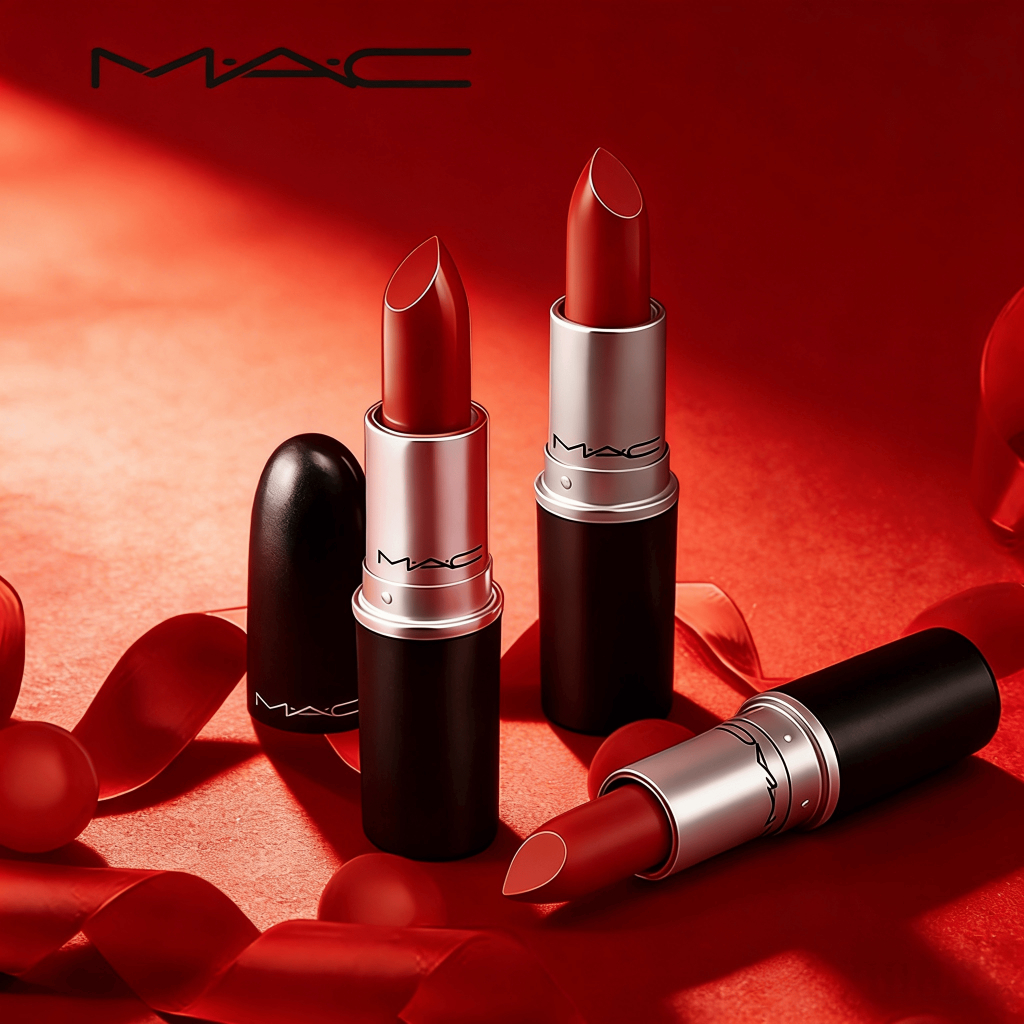 MAC Matte Lipstick Full Size 3gr/ Mac Mini Satin Lipstick Rouge A Levres Powder Kiss Lipstick Travel