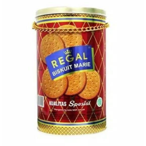 Regal Biskuit Marie Spesial Kaleng Besar 1000 gr