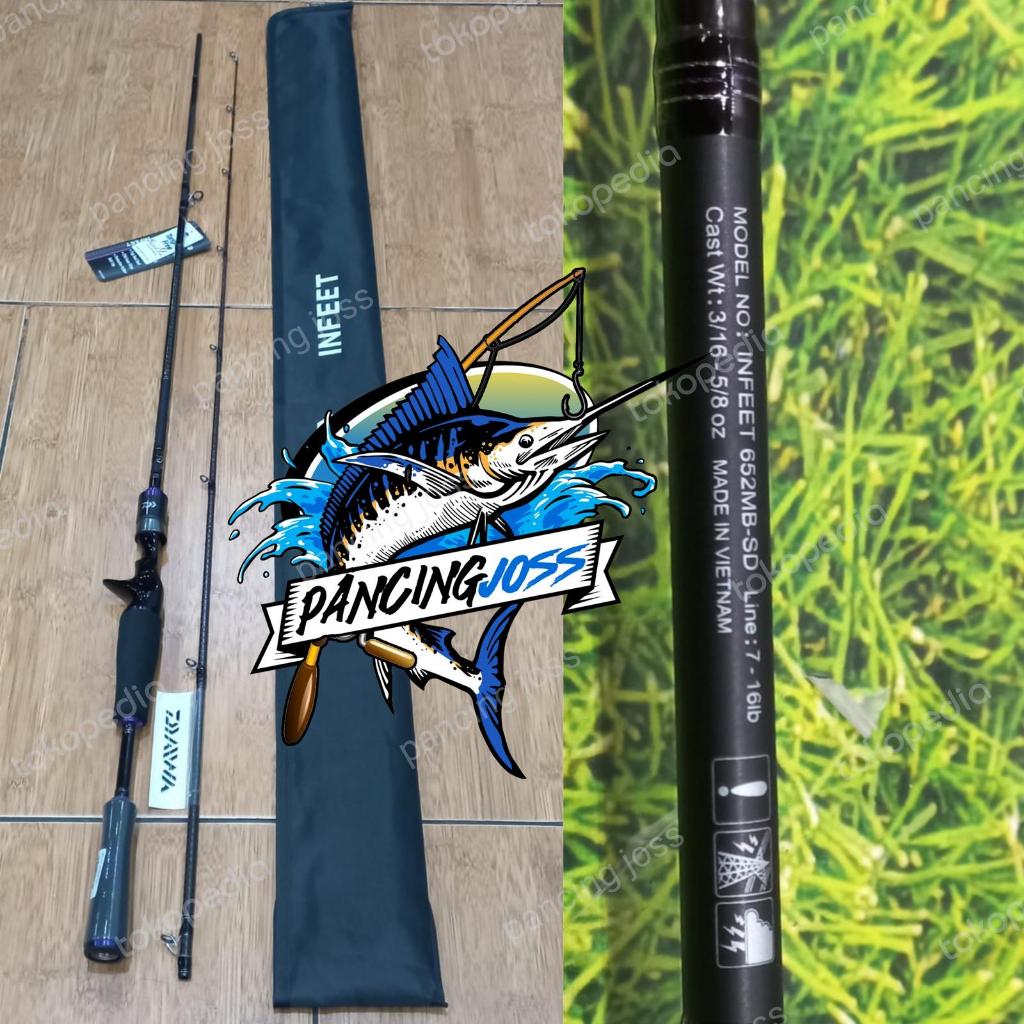 Joran Bait Casting Daiwa INFEET 652MB BEST SELLER