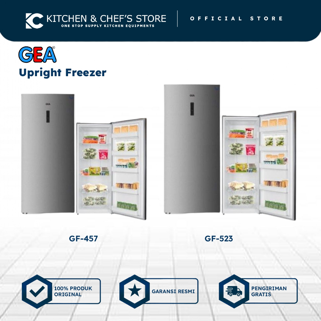 UPRIGHT FREEZER GEA