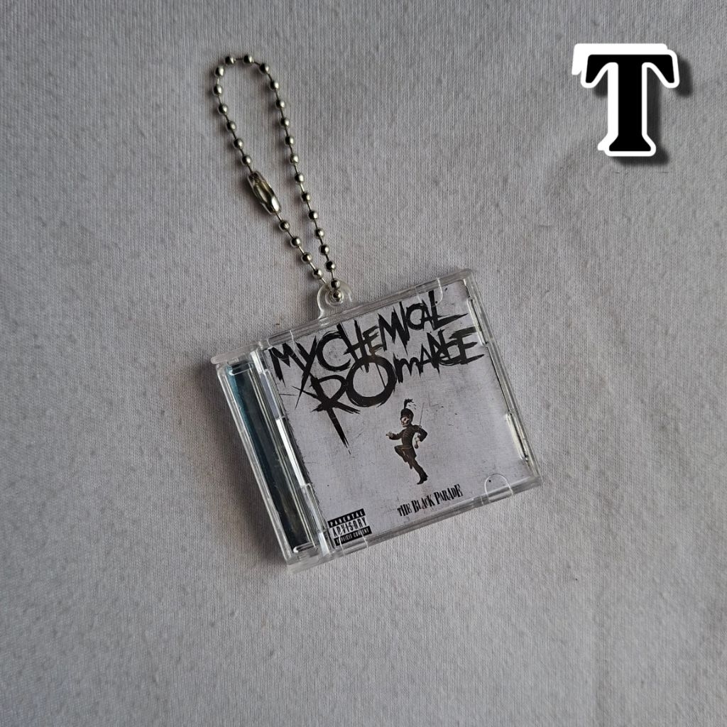 Keychain Cd Album My Chemical Romance Nfc The Black Parade
