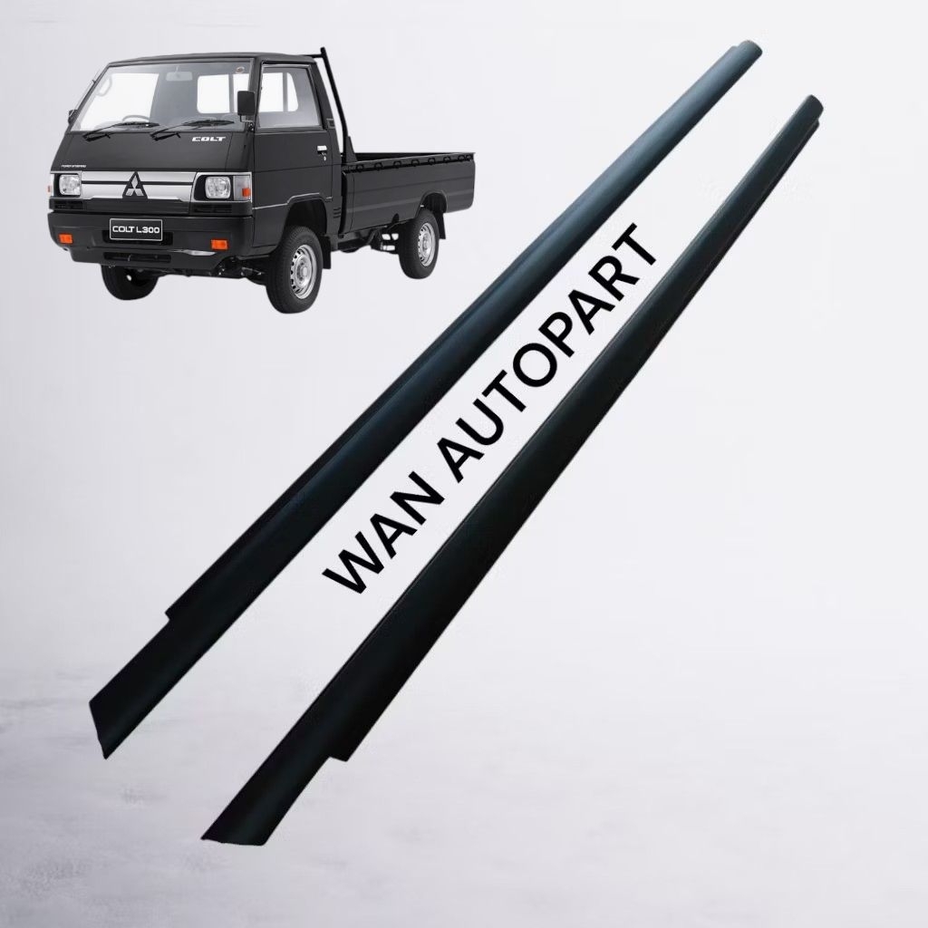 KARET LIST KACA PINTU PELIPIT LUAR MOBIL L300 HITAM