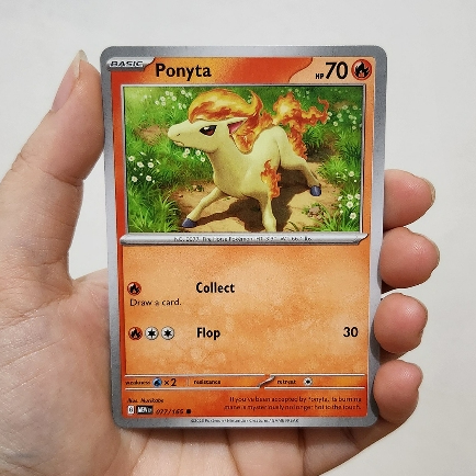 Kartu Pokemon TCG English - Ponyta Rapidash