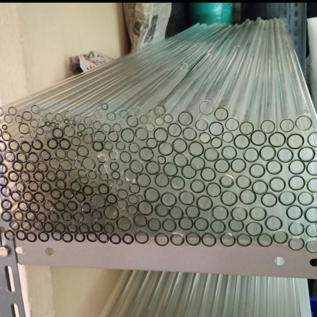 pipa kaca OD 5mm x 100 mm