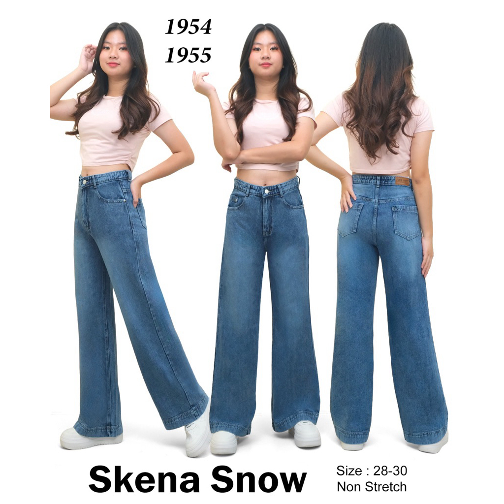 T-3000 Skena Snow Flare Jeans