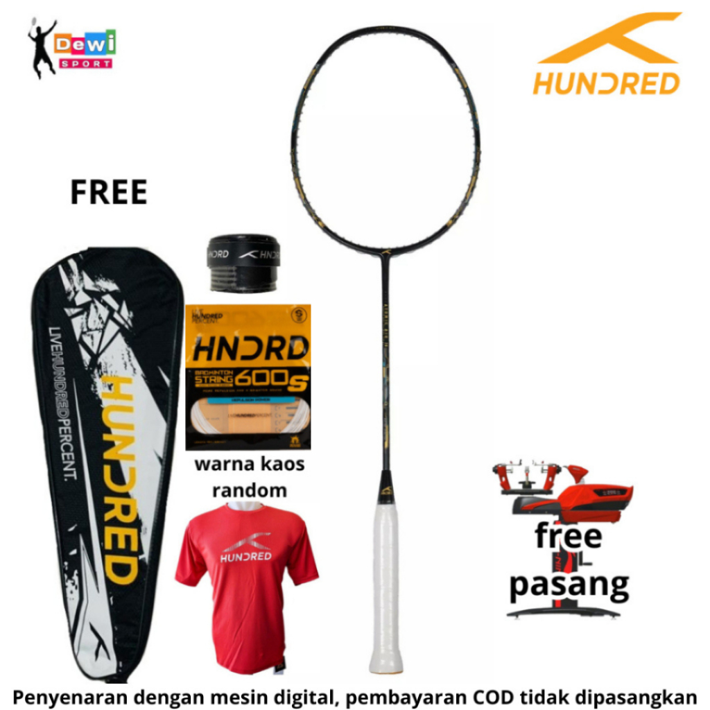 Raket Badminton HUNDRED ATOMIC AIR 78 SUPERLIGHT