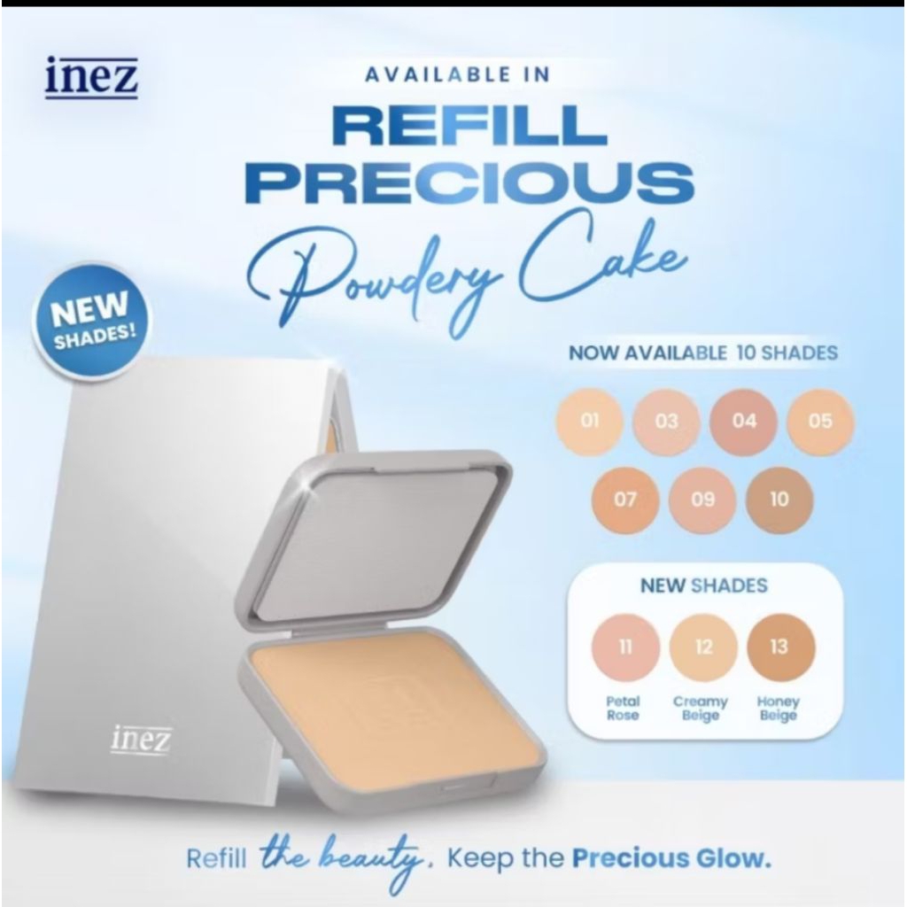 INEZ Reff PPC NEW SHADE|| Inez reff bedak ppc