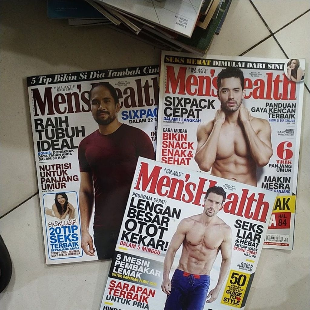 majalah kesehatan men's health