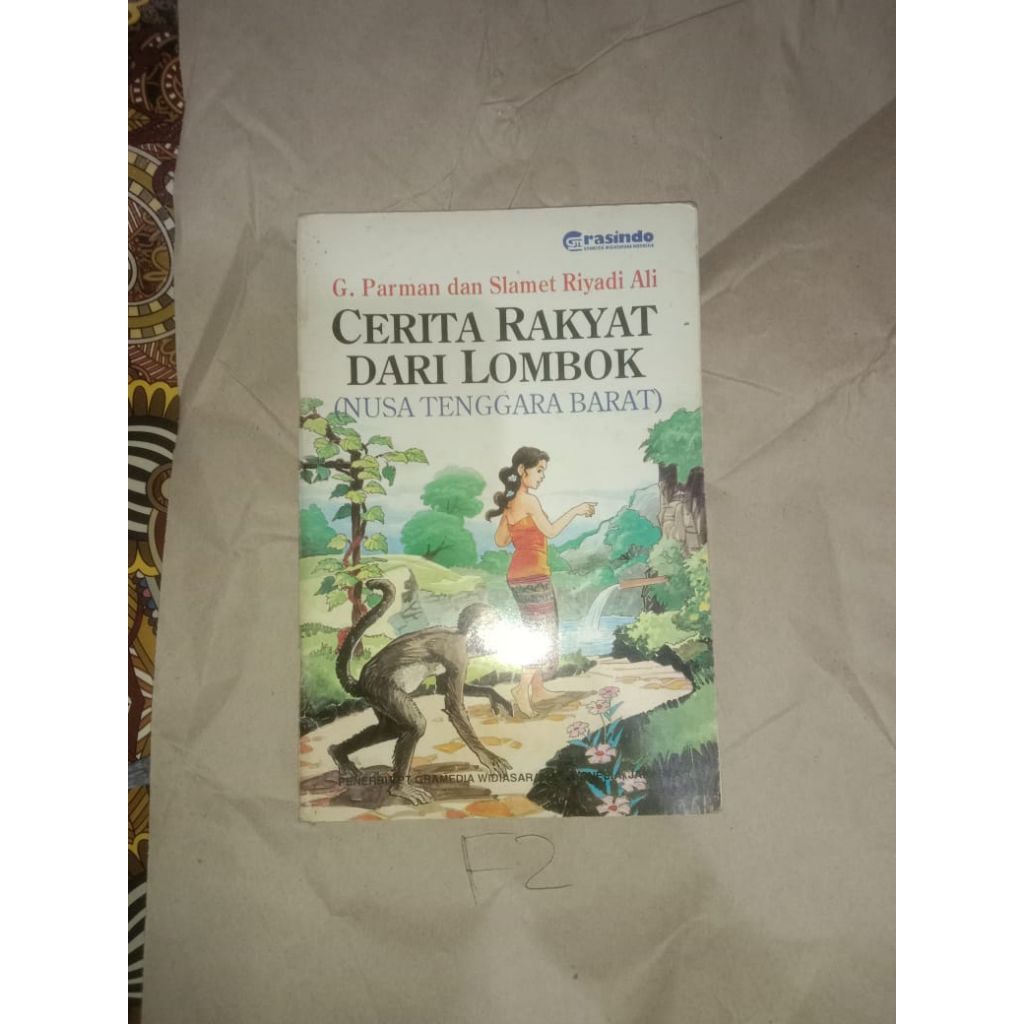 BUKU CERITA RAKYAT DARI LOMBOK