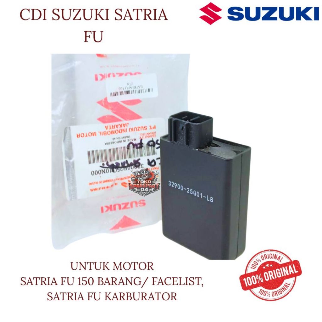 CDI ORIGINAL SUZUKI SATRIA FU SATRIA FU 150 BARONG/FACELIST, SATRIA FU KARBURATOR