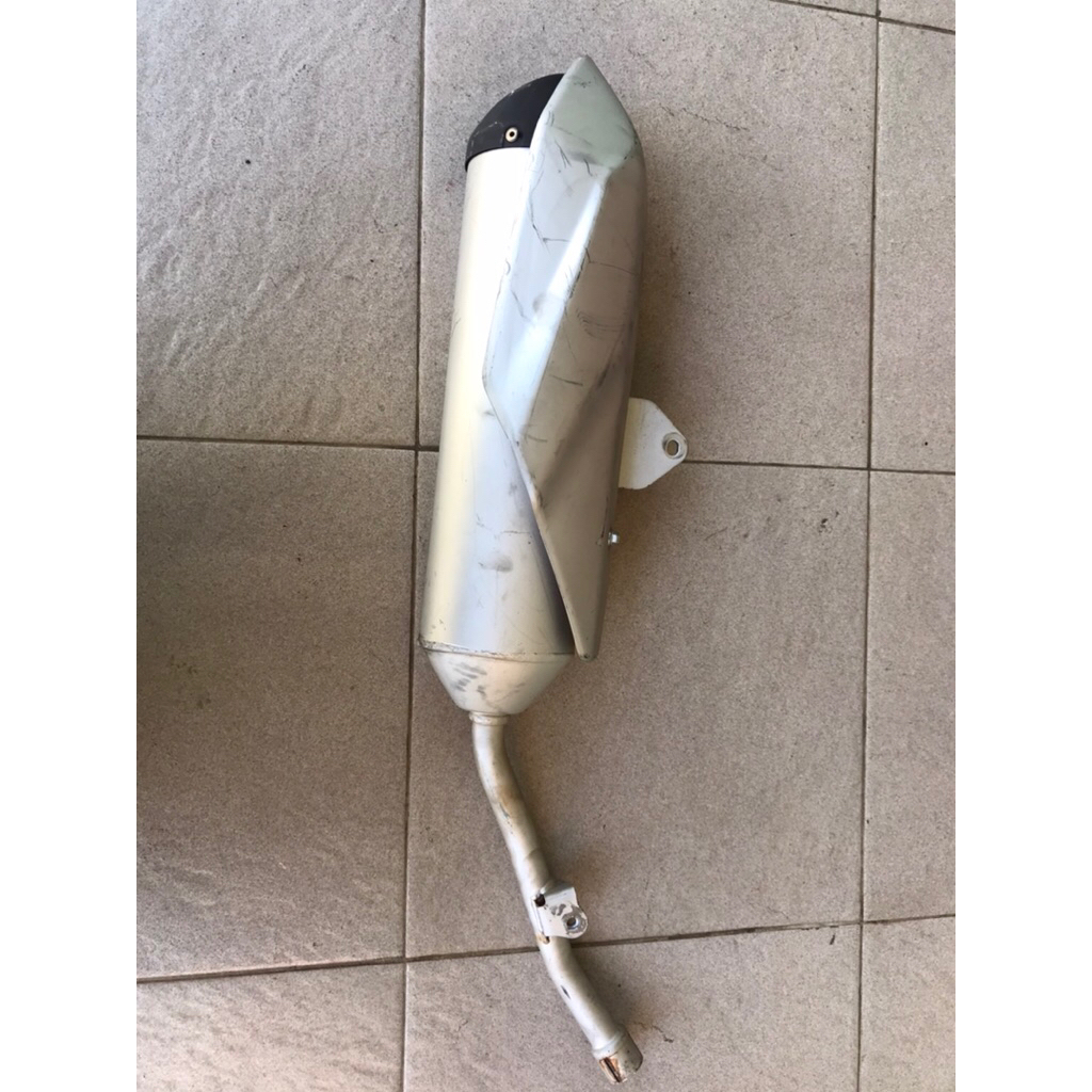 Selencer Kenalpot Kawasaki KLX 150 BF Original Copotan Motor